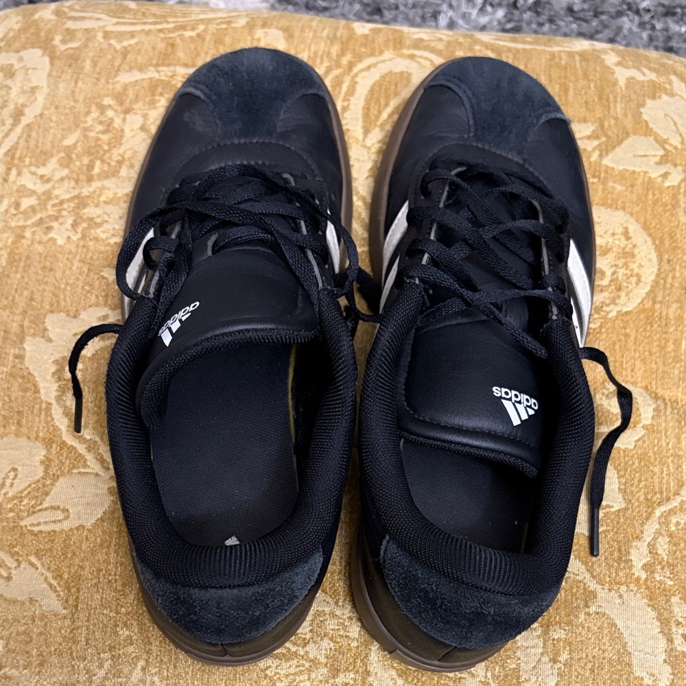 Adidas Black Shoes Big Boys size 6
